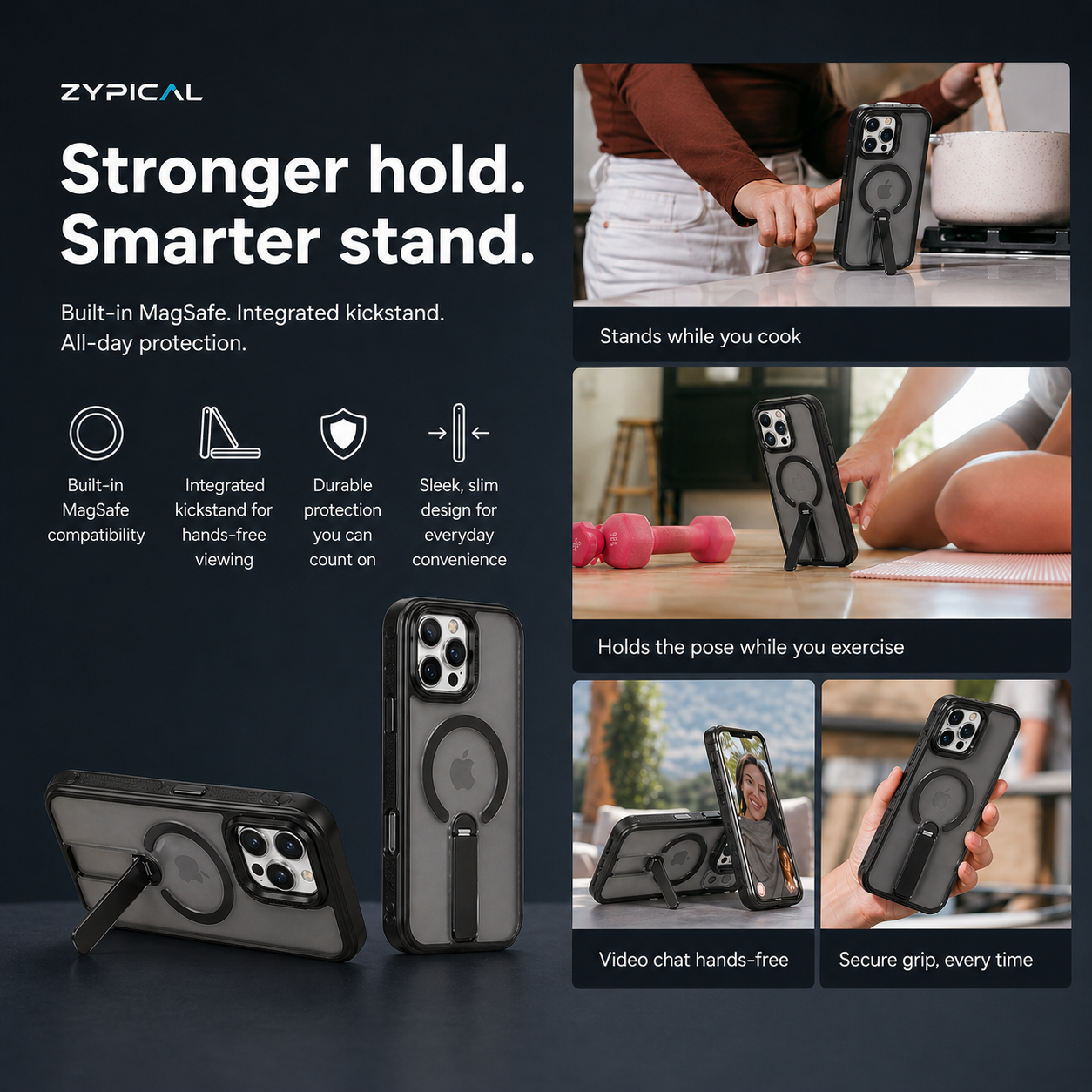 iPhone MagSafe Kickstand Case