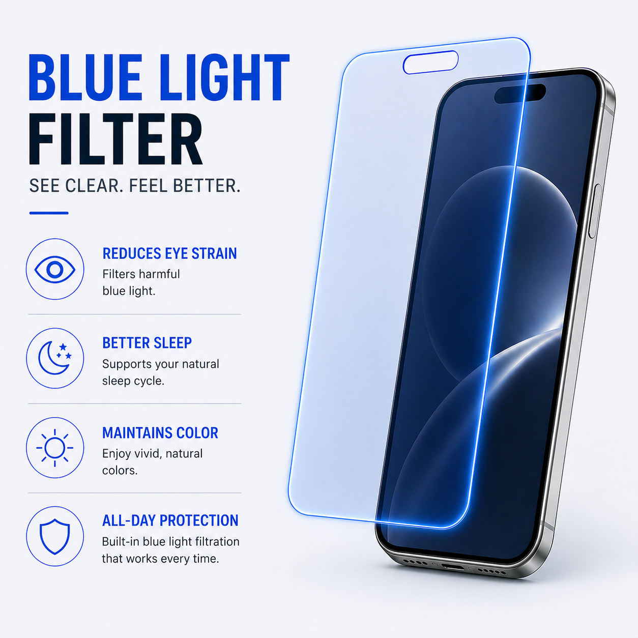 iPhone Halo Screen Protector